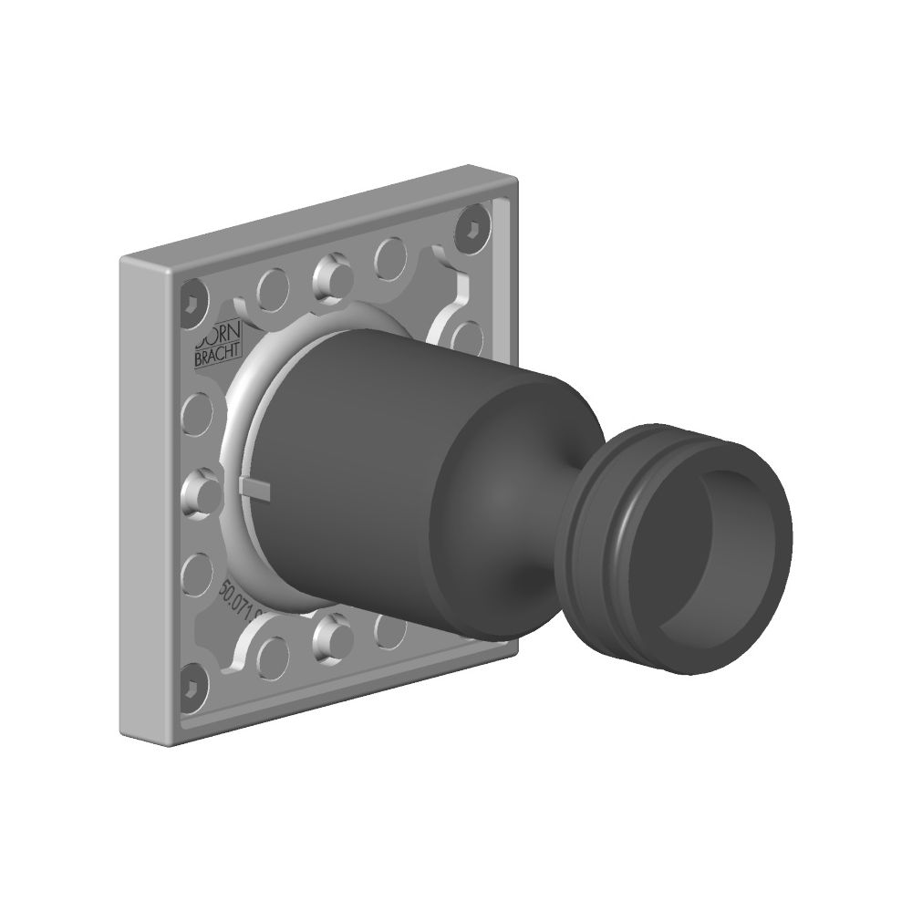 Dornbracht Bedienelement, 60x60x72mm, Dark Platinum gebürstet, 04279802605-9... DORNBRACHT-04279802605-99 4029011924538 (Abb. 3)