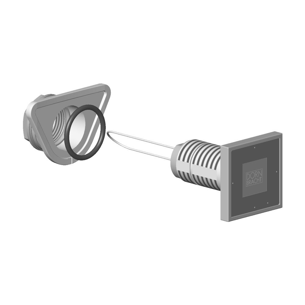 Dornbracht Bedienelement für Aufputz, 138x88x90mm, Platin gebürstet, 0427980... DORNBRACHT-04279802607-06 4029011713200 (Abb. 3)