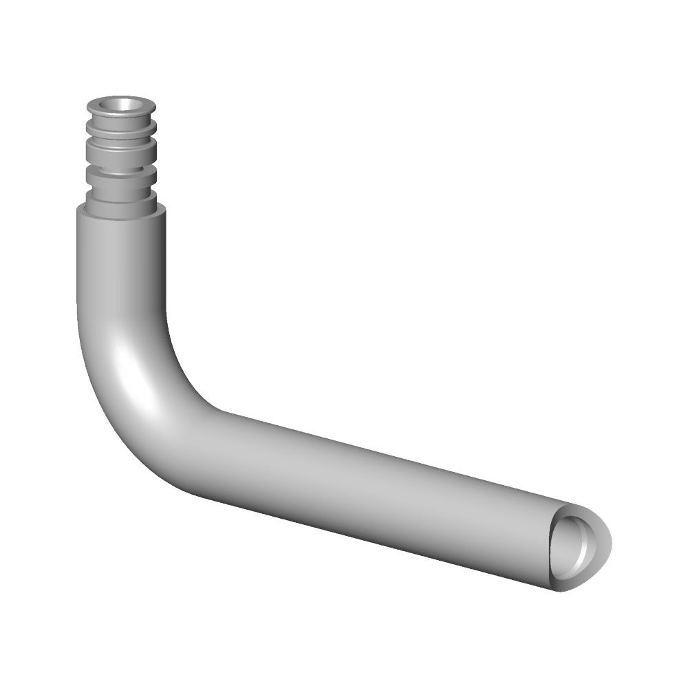 Dornbracht Rohr, 200x26x80mm, Dark Platinum gebürstet, 04282222110-99... DORNBRACHT-04282222110-99 4029011763830 (Abb. 2)