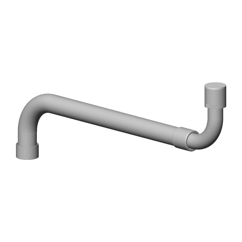 Dornbracht Auslauf für Spültisch Wand, 18x225mm, Chrom, 04282507500-00... DORNBRACHT-04282507500-00 4029011080012 (Abb. 3)