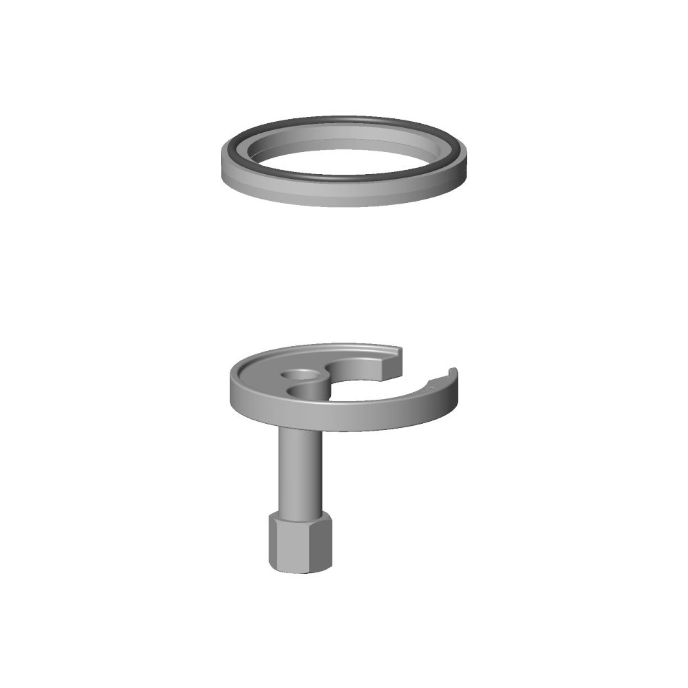 Dornbracht Befestigung mit O-Ring, 49x2mm und 52x1,5mm, 0430110380290... DORNBRACHT-0430110380290 4029011459887 (Abb. 3)