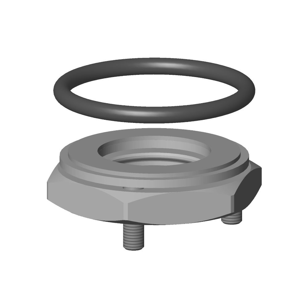 Dornbracht Befestigung, O-Ring 34x4mm, Distanzhülse 52x1,5mm, 0430110858790... DORNBRACHT-0430110858790 4029011659973 (Abb. 3)