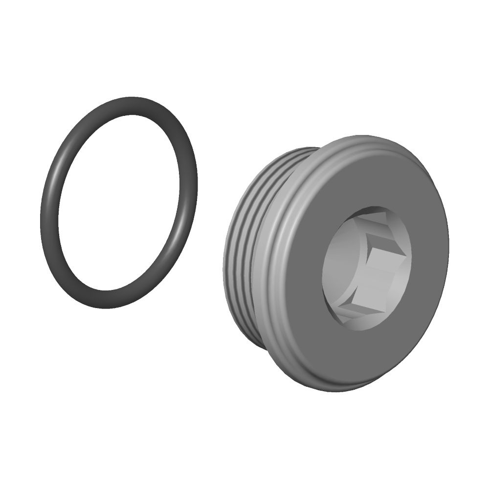 Dornbracht Stopfen, 1/2" NPT, 0431200621090... DORNBRACHT-0431200621090 4029011571893 (Abb. 3)