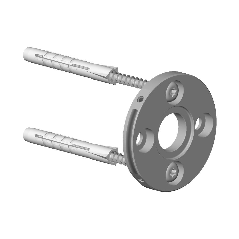 Dornbracht Befestigungssatz rund, D 50mm, 0517207320090... DORNBRACHT-0517207320090 4029011466199 (Abb. 3)