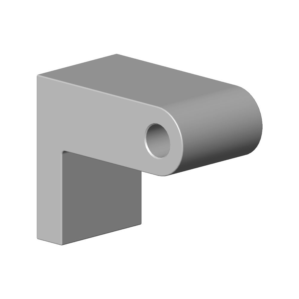 Dornbracht Halter für Wannengriff rechts, 40x60x73mm, Chrom, 081767501-00... DORNBRACHT-081767501-00 4029011564147 (Abb. 3)