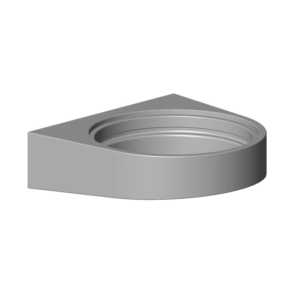 Dornbracht Halter für Glashalter Ersatzteile 081784505 90x26x86mm chrom... DORNBRACHT-081784505-00 4029011643071 (Abb. 3)