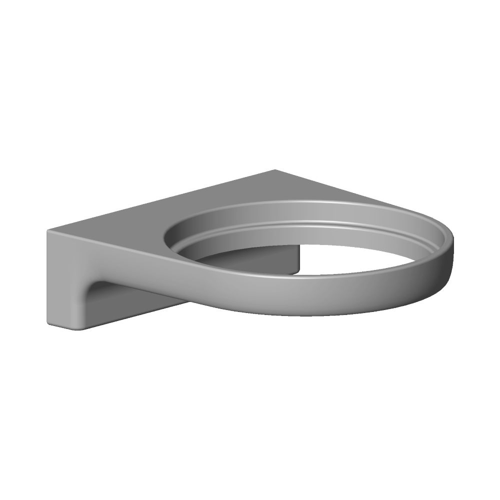 Dornbracht Halter für Toilettenbürstengarnitur, 120x36x130mm, Weiß matt, 08179... DORNBRACHT-081790510-10 4029011618673 (Abb. 3)