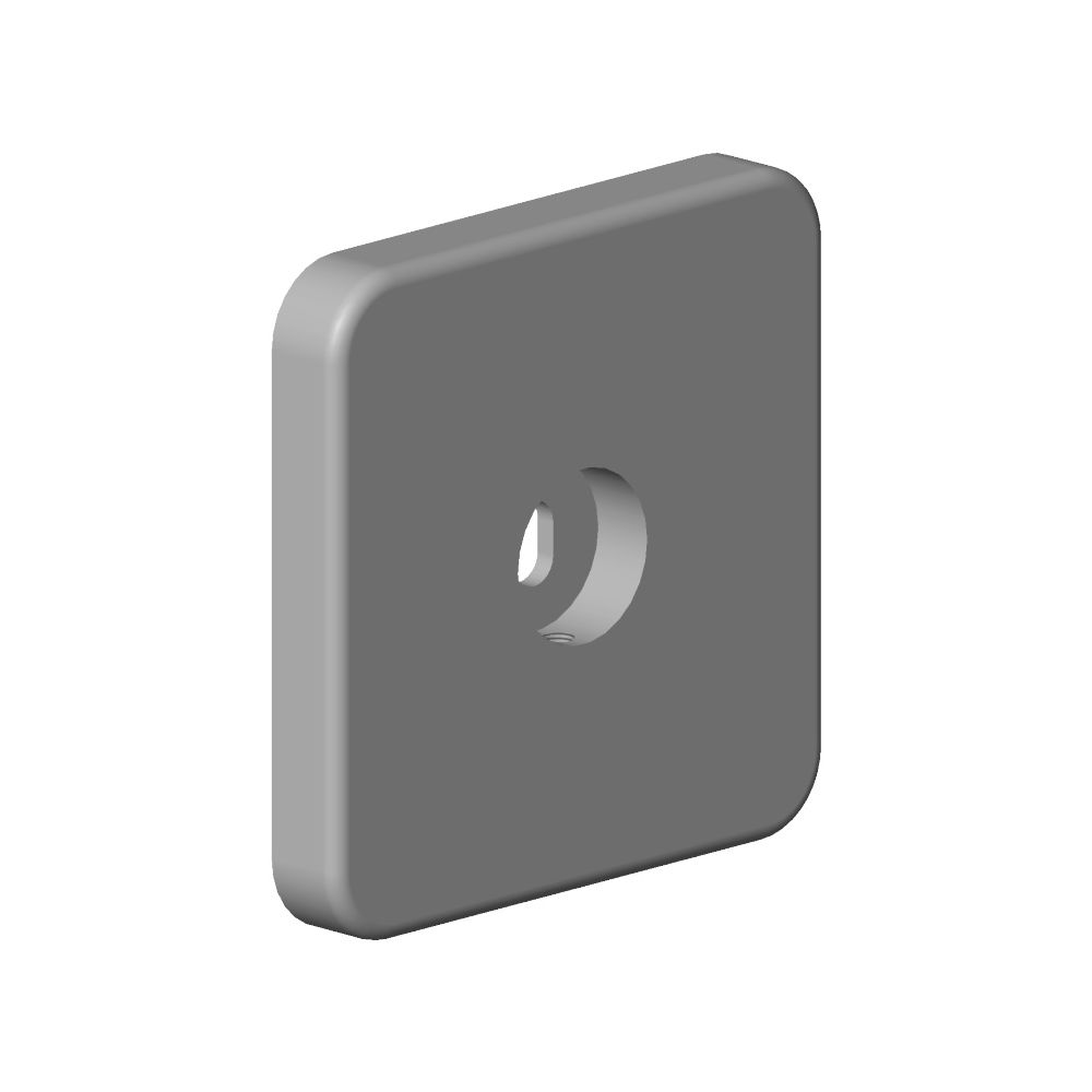 Dornbracht Halter für Duschgarnitur, 63x63x9mm, Chrom, 081796507-00... DORNBRACHT-081796507-00 4029011462337 (Abb. 3)