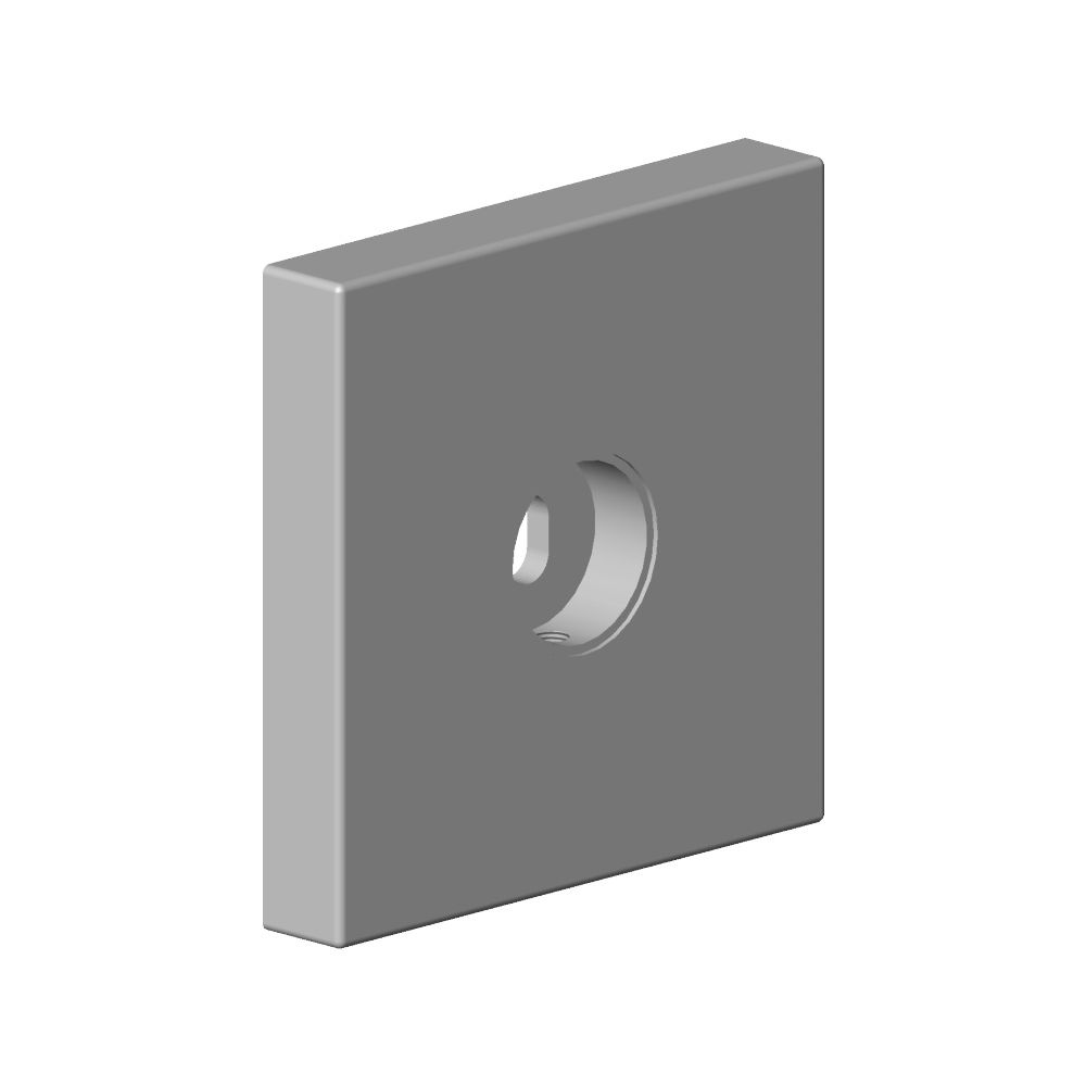 Dornbracht Halter für Symetrics Duschgarnitur, 60x60x25mm, Platin gebürstet, 0... DORNBRACHT-081798507-06 4029011588235 (Abb. 3)