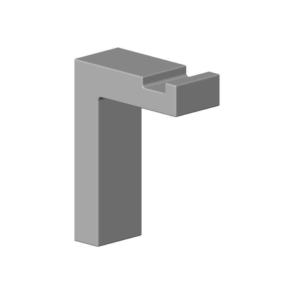 Dornbracht Haken, 20x45x60mm, Platin, 081860526-08... DORNBRACHT-081860526-08 4029011890192 (Abb. 3)
