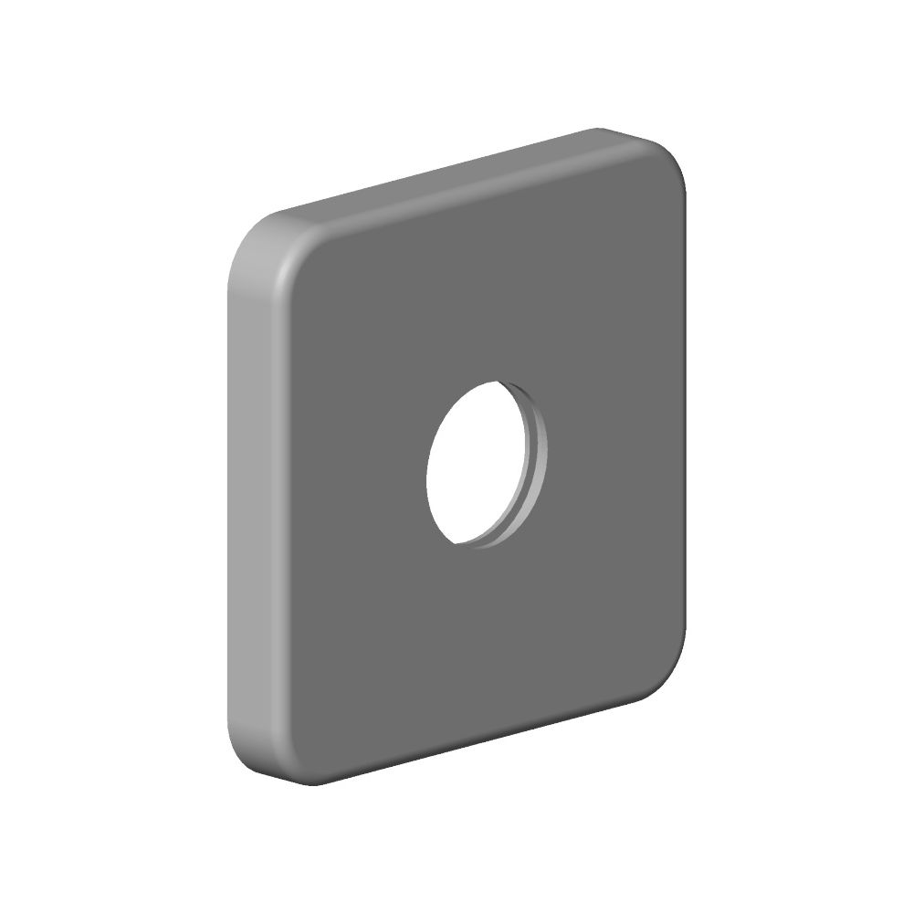 Dornbracht Rosette, 63x63x9mm, Chrom, 082796500-00... DORNBRACHT-082796500-00 4029011464942 (Abb. 3)