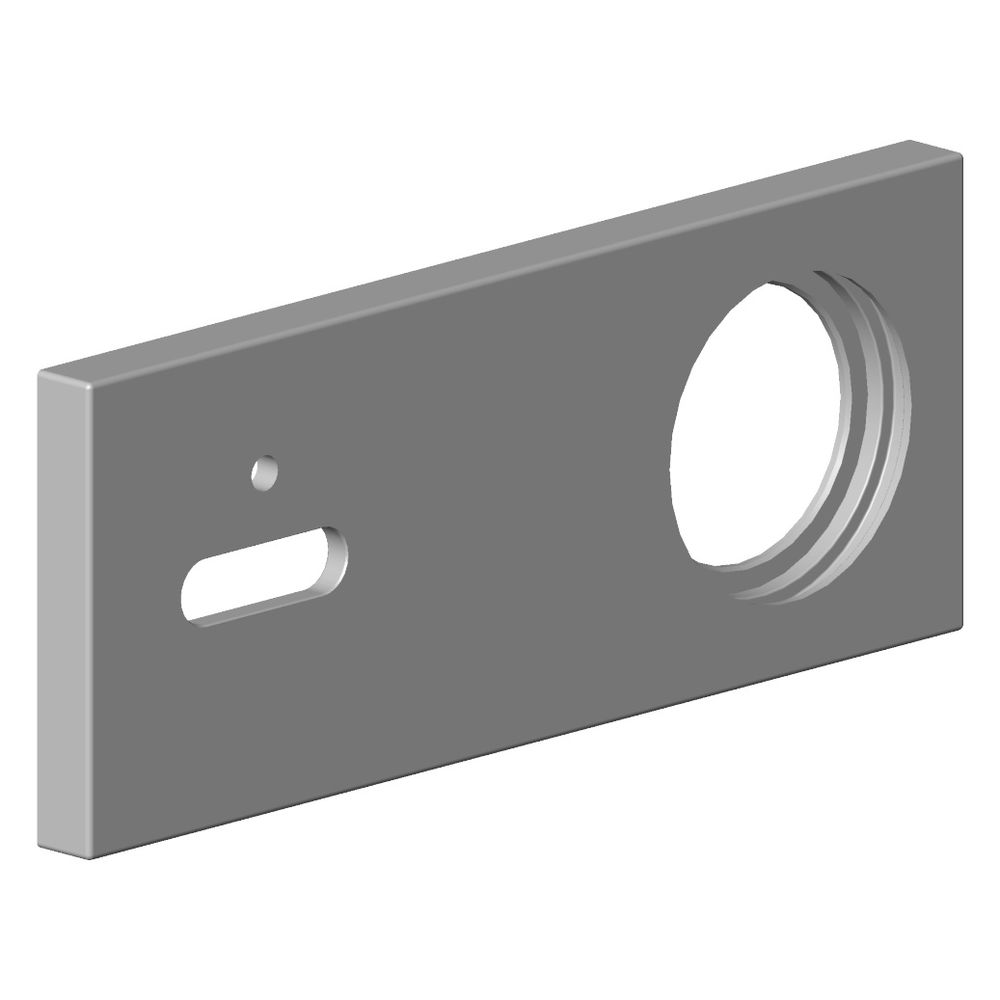 Dornbracht Rosette für Waschtisch Stand, 150x60x9mm, Platin gebürstet, 0911011... DORNBRACHT-091101187-06 4029011678158 (Abb. 2)