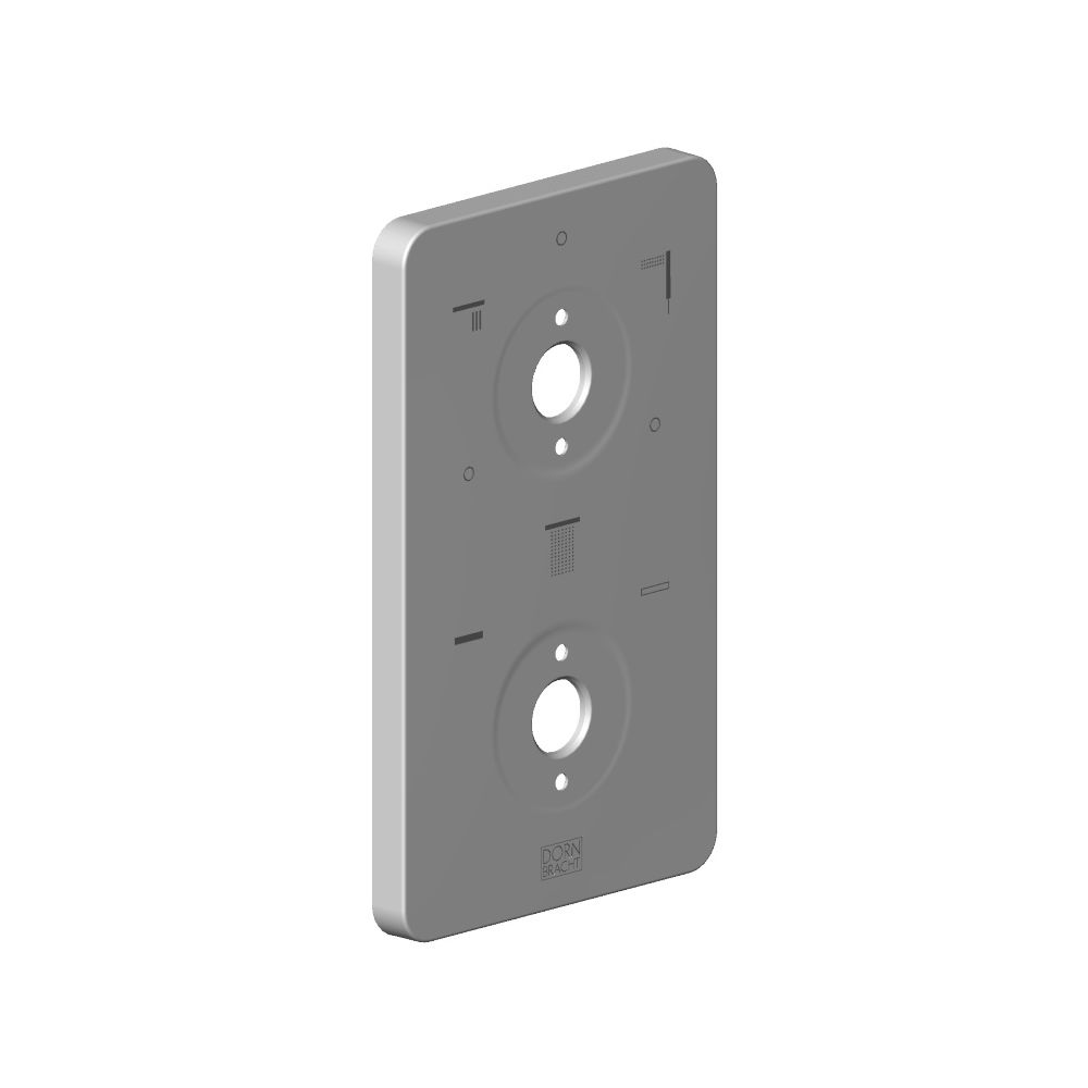 Dornbracht Rosette für Thermostat 3-Wege, 150x90x9mm, Chrom, 091102315-00... DORNBRACHT-091102315-00 4029011737510 (Abb. 2)