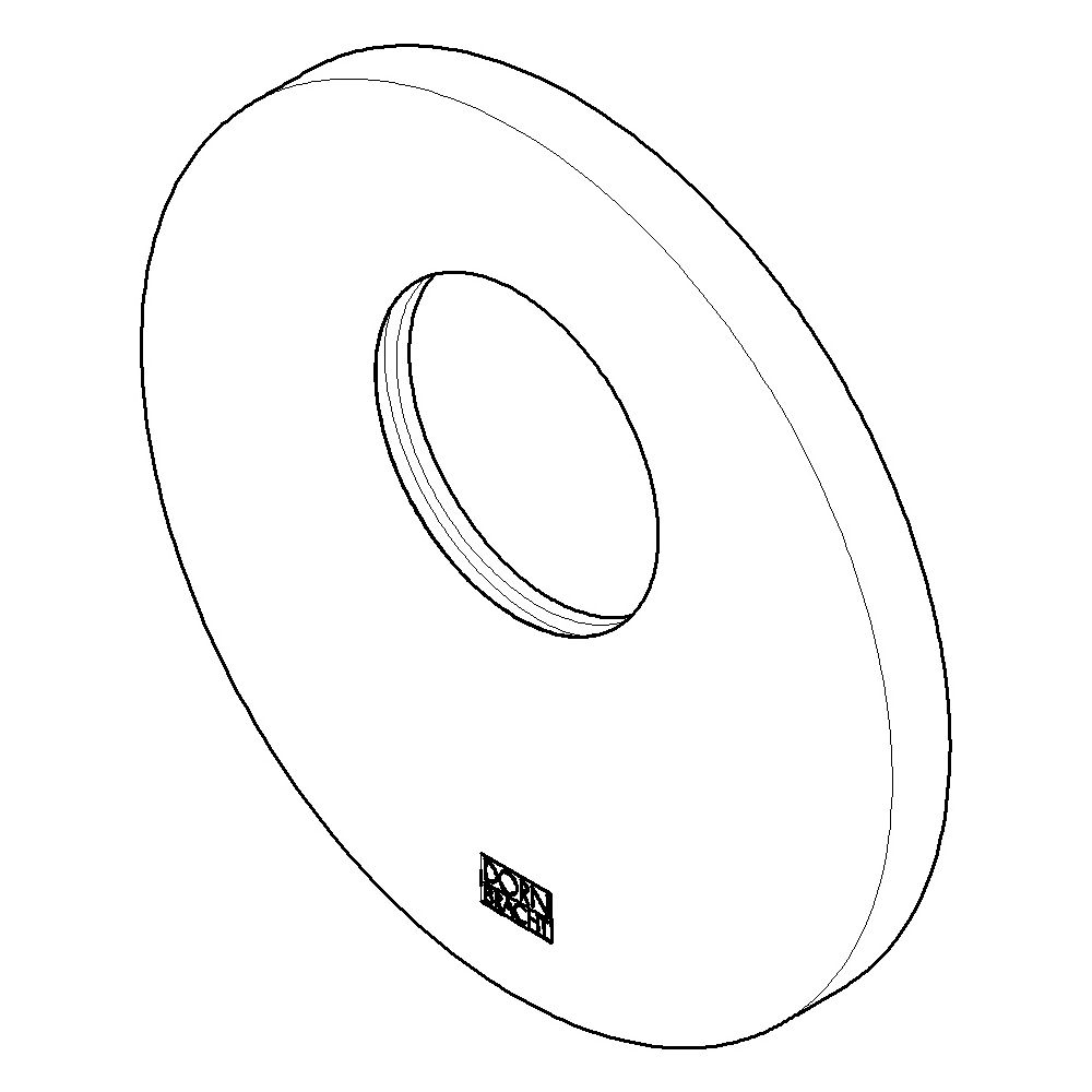 Dornbracht Rosette für xTool, 124x10mm, Platin gebürstet, 091102537-06... DORNBRACHT-091102537-06 4029011939075 (Abb. 3)