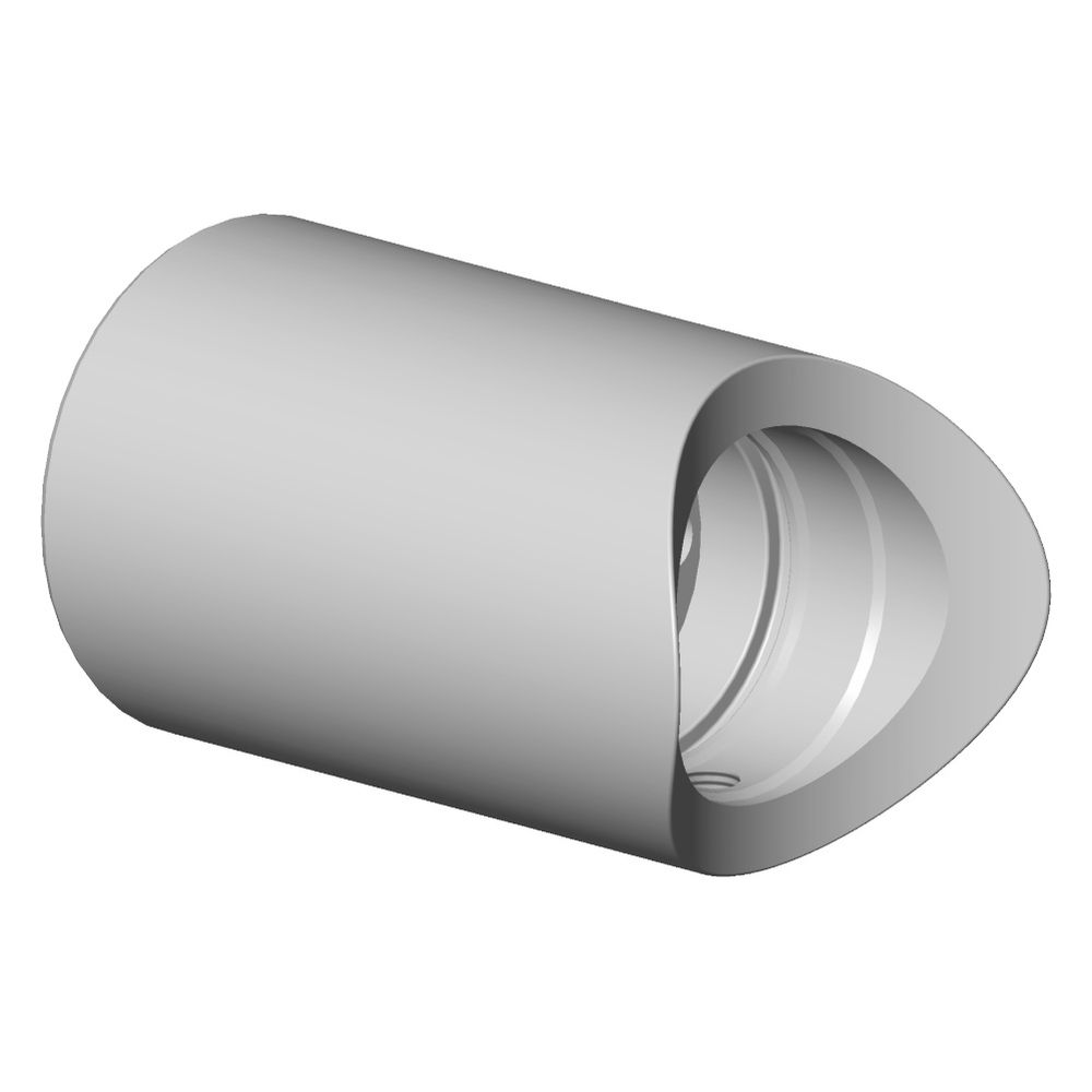 Dornbracht Anschluss, 40x68mm, Platin matt, 09111008020-06... DORNBRACHT-09111008020-06 4029011721786 (Abb. 2)