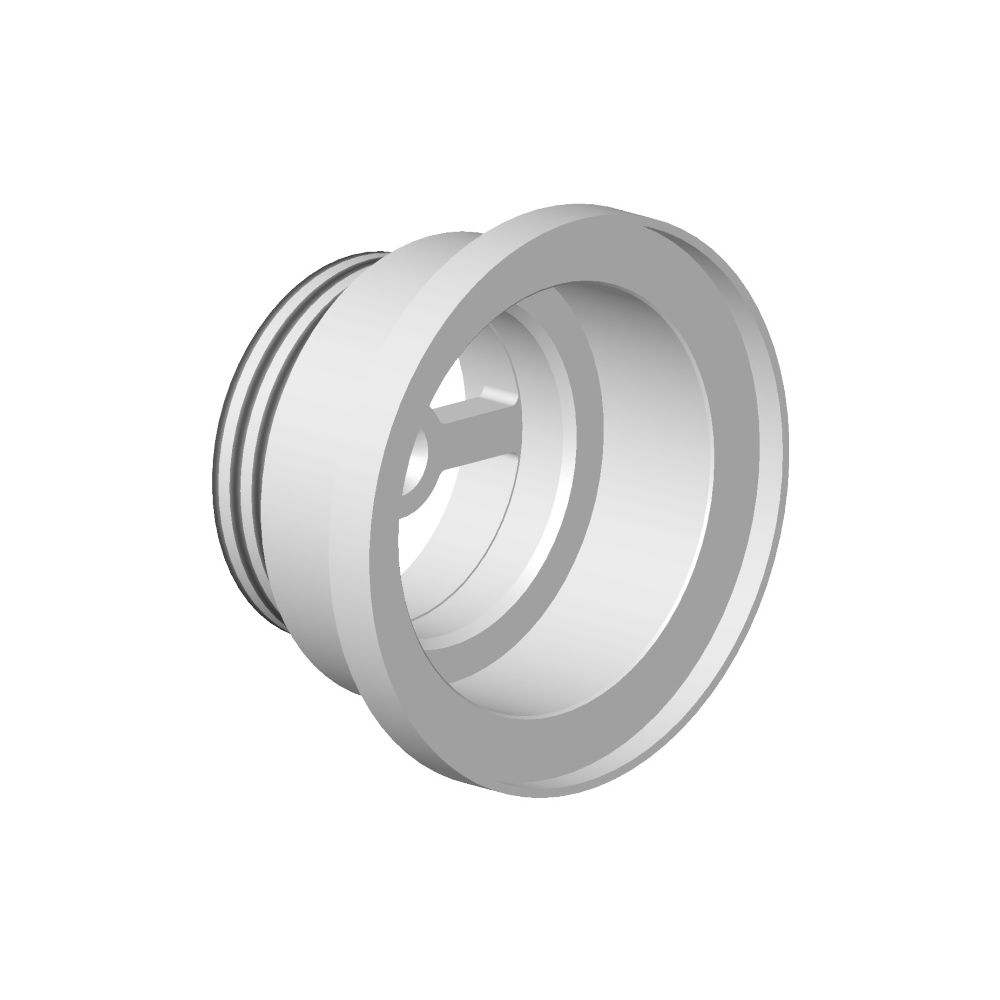 Dornbracht Anschluss, Weiß matt, 091110156-10... DORNBRACHT-091110156-10 4029011903618 (Abb. 3)