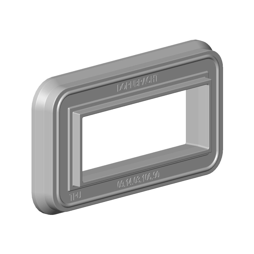 Dornbracht Dichtung, 70x39x9,70mm, 09140310690... DORNBRACHT-09140310690 4029011449550 (Abb. 3)