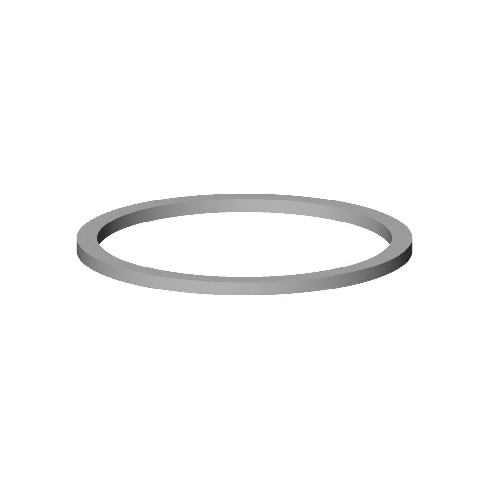 Dornbracht Dichtung aus EPDM 70, 49x43x2mm, 09140503790... DORNBRACHT-09140503790 4029011102585 (Abb. 3)