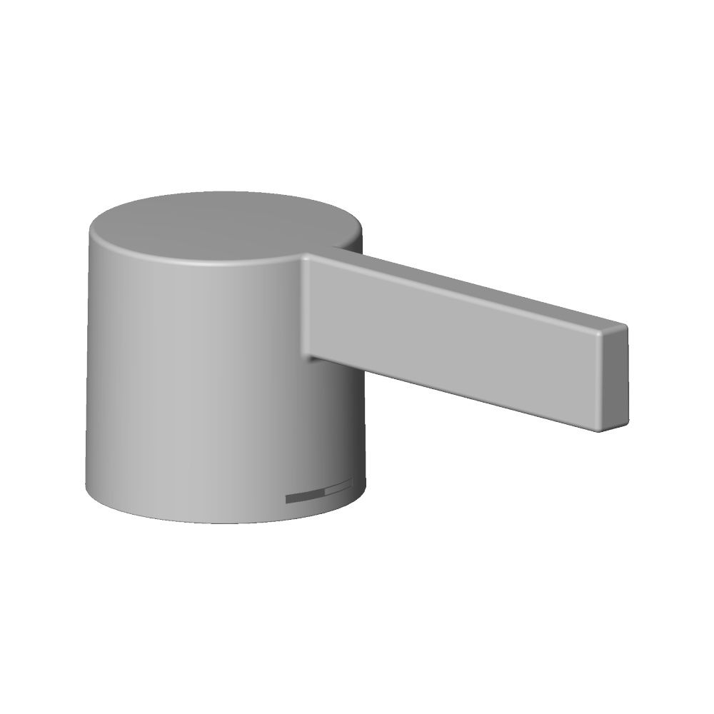 Dornbracht Griff Hebel, 47,5x46x117mm, Dark Platinum gebürstet, 092067003-99... DORNBRACHT-092067003-99 4029011903229 (Abb. 3)
