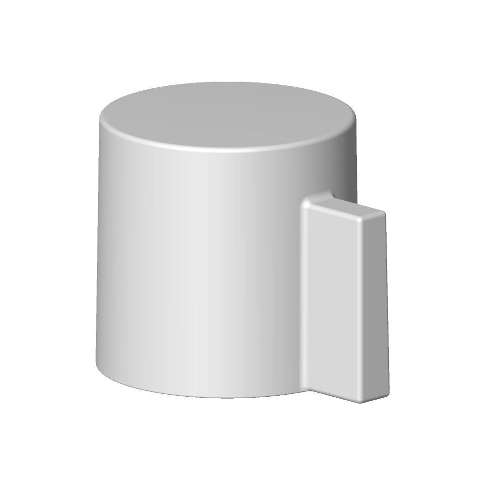 Dornbracht Thermostat-Griff, 41x40x53mm, Messing gebürstet, 092067006-28... DORNBRACHT-092067006-28 4029011869372 (Abb. 3)