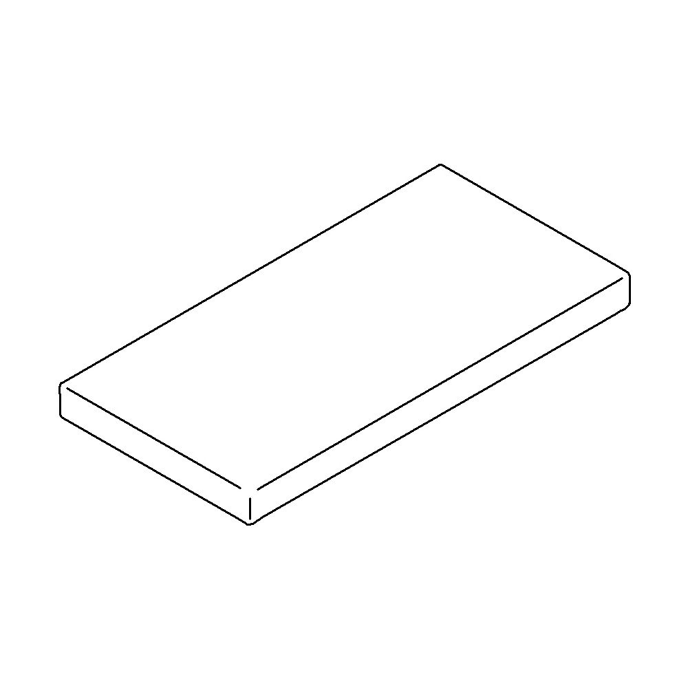 Dornbracht Griff für Spültisch Stand Ersatzteile 092068002 50x8x100mm rutheniu... DORNBRACHT-092068002-57 4029011511899 (Abb. 3)