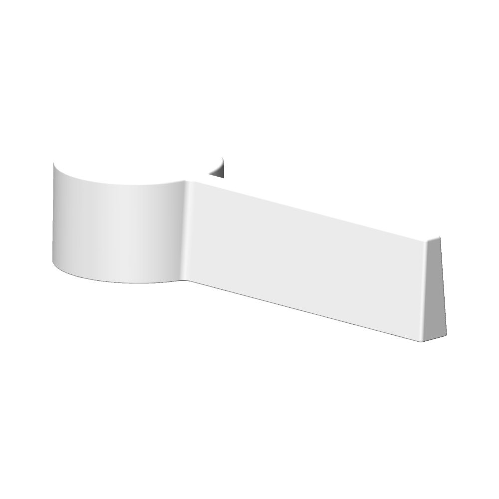 Dornbracht Griff, 38x23x91mm, Chrom, 092073010-00... DORNBRACHT-092073010-00 4029011709180 (Abb. 2)