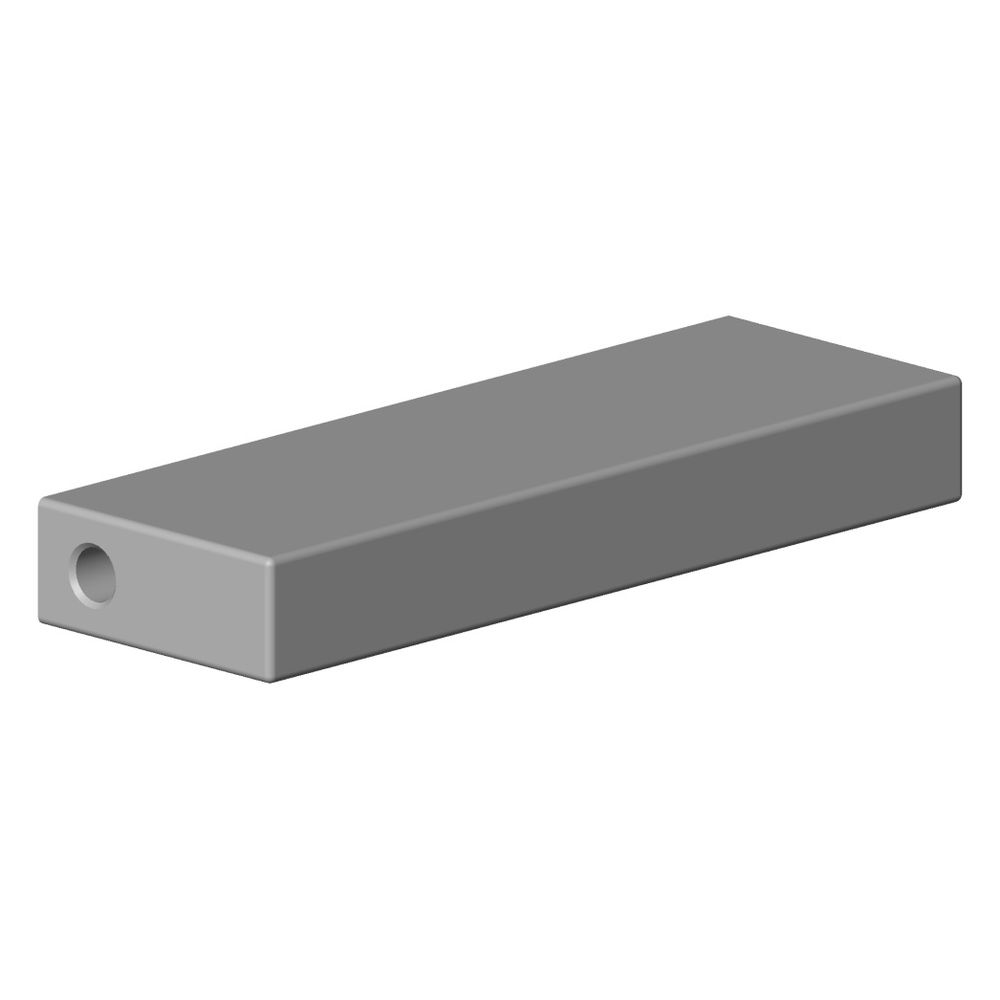 Dornbracht Griff für Drückergarnitur, 90x30x12mm, Chrom, 092097057-00... DORNBRACHT-092097057-00 4029011483202 (Abb. 2)