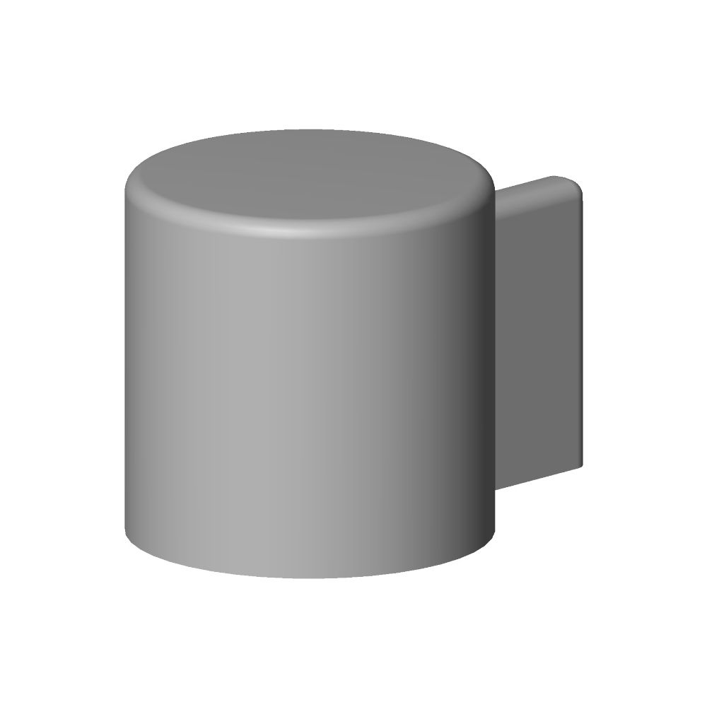 Dornbracht Griff mit Nase, 25x25mm, Platin gebürstet, 092098002-06... DORNBRACHT-092098002-06 4029011523892 (Abb. 3)