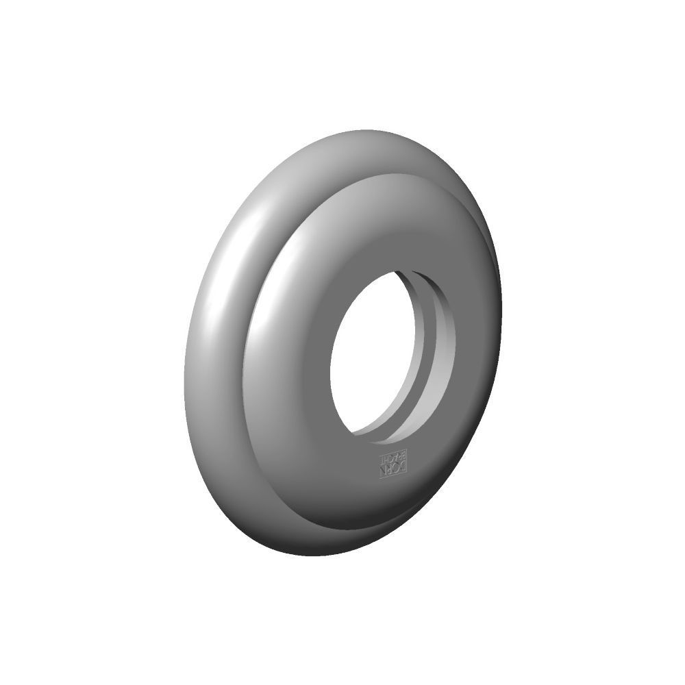 Dornbracht Rosette 55x27x10mm, Platin, 092735003-08... DORNBRACHT-092735003-08 4029011485633 (Abb. 3)