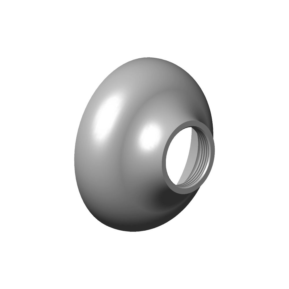Dornbracht Rosette, 70x31mm, Chrom, 092739010-00... DORNBRACHT-092739010-00 4029011364945 (Abb. 3)