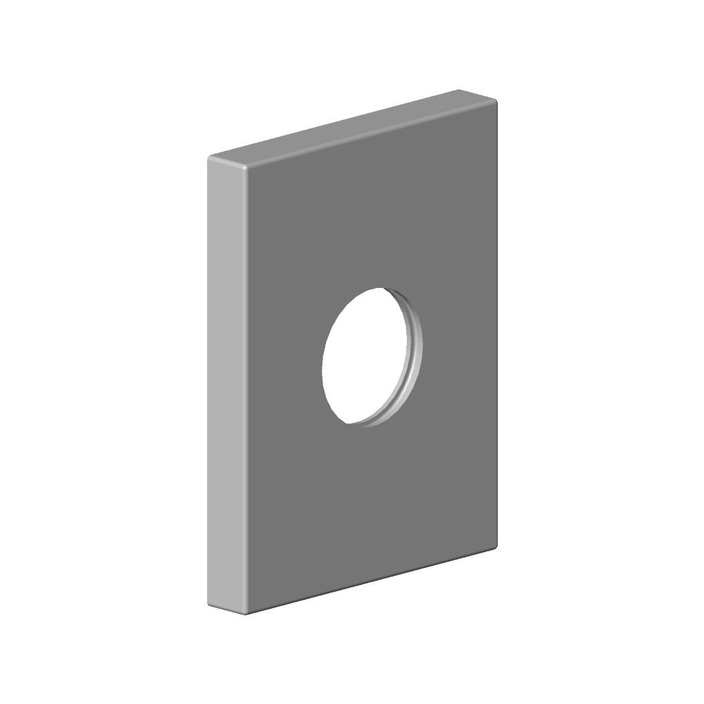 Dornbracht Rosette Ersatzteile 092767009 78x60x9x23,8mm platin... DORNBRACHT-092767009-06 4029011689277 (Abb. 3)