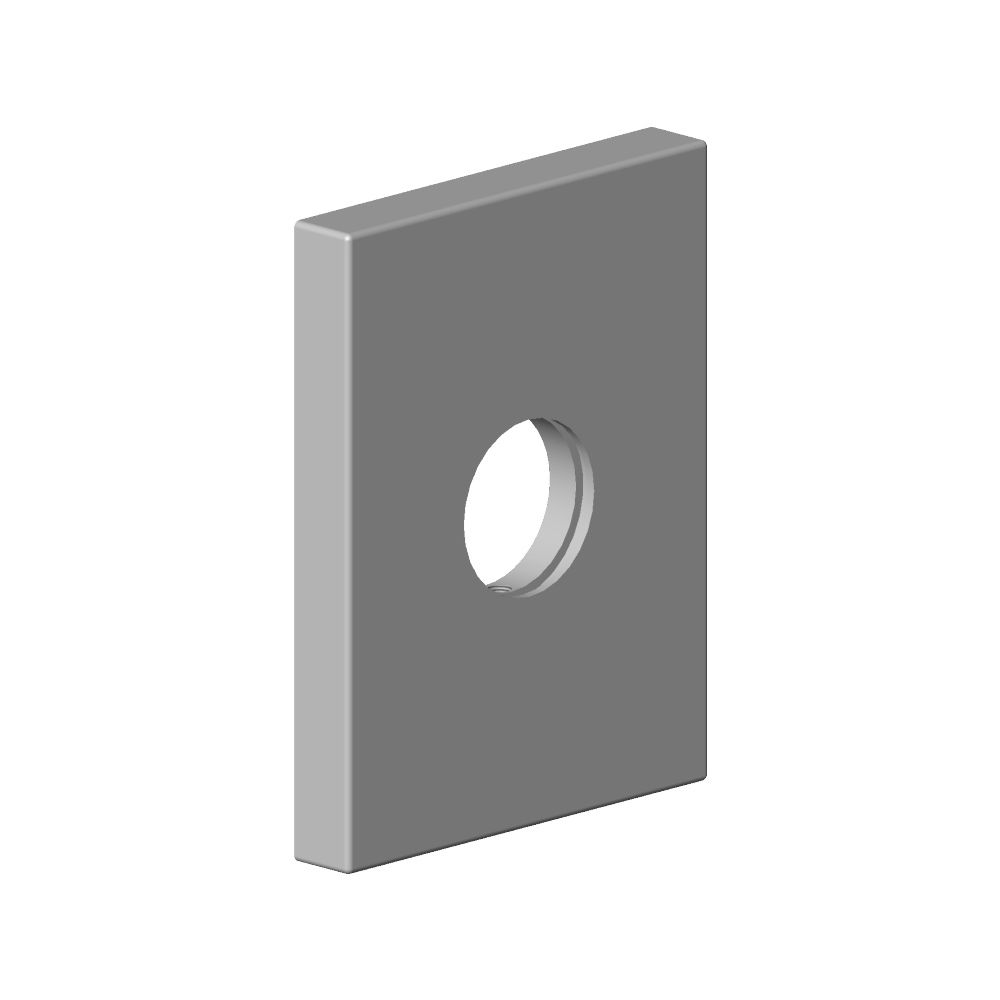 Dornbracht Rosette für Kopfbrause Ersatzteile 092767010 78x60x9mm chrom... DORNBRACHT-092767010-00 4029011582660 (Abb. 3)