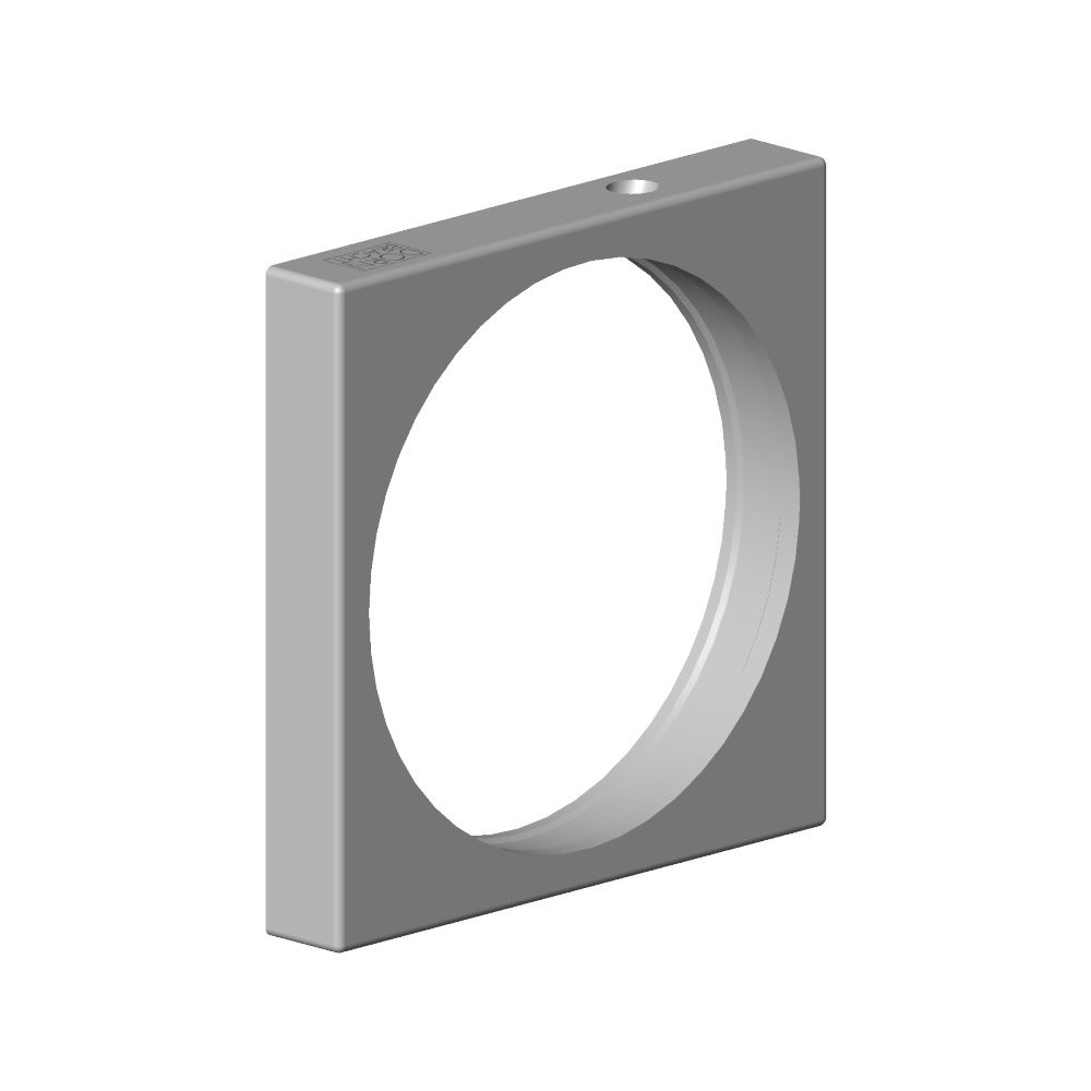 Dornbracht Rosette, 60x60x9x52,6mm, Chrom, 092767011-00... DORNBRACHT-092767011-00 4029011584145 (Abb. 3)