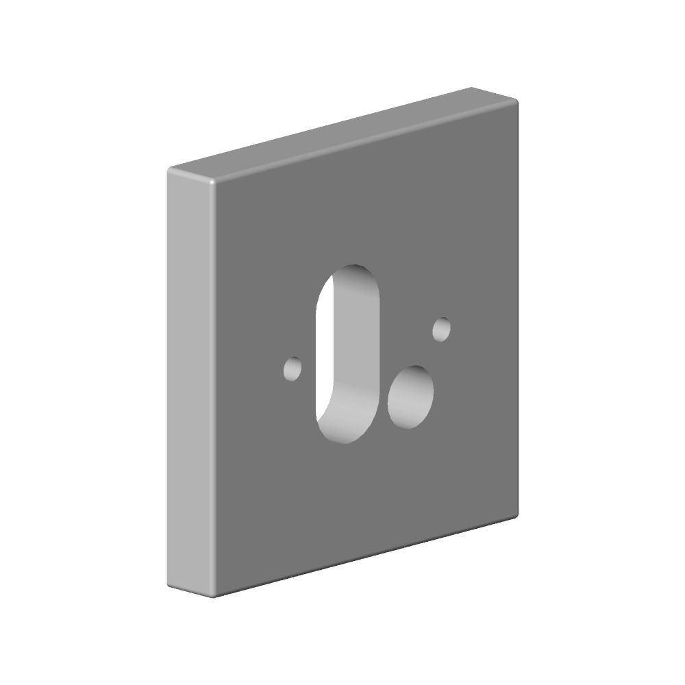 Dornbracht Rosette für Waschtisch Stand, 60x60x9mm, Platin gebürstet, 09276701... DORNBRACHT-092767013-06 4029011688645 (Abb. 3)