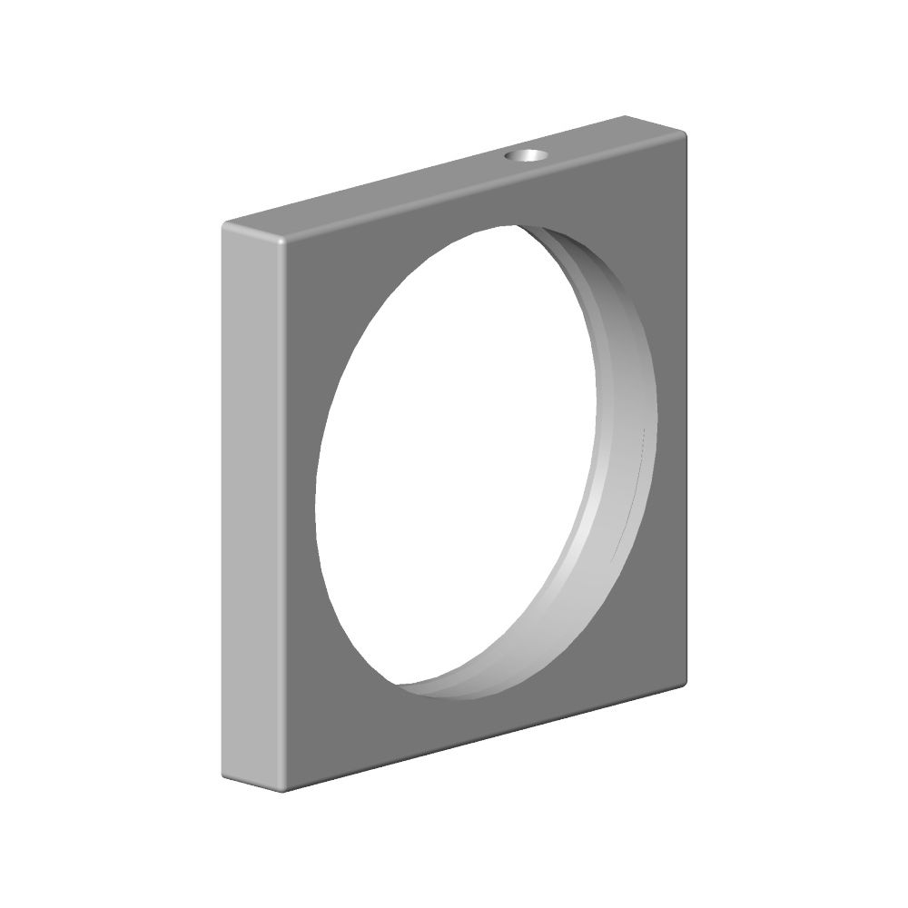 Dornbracht Rosette, 60x60x9mm D 50,4mm, Platin, 092767016-08... DORNBRACHT-092767016-08 4029011759499 (Abb. 2)