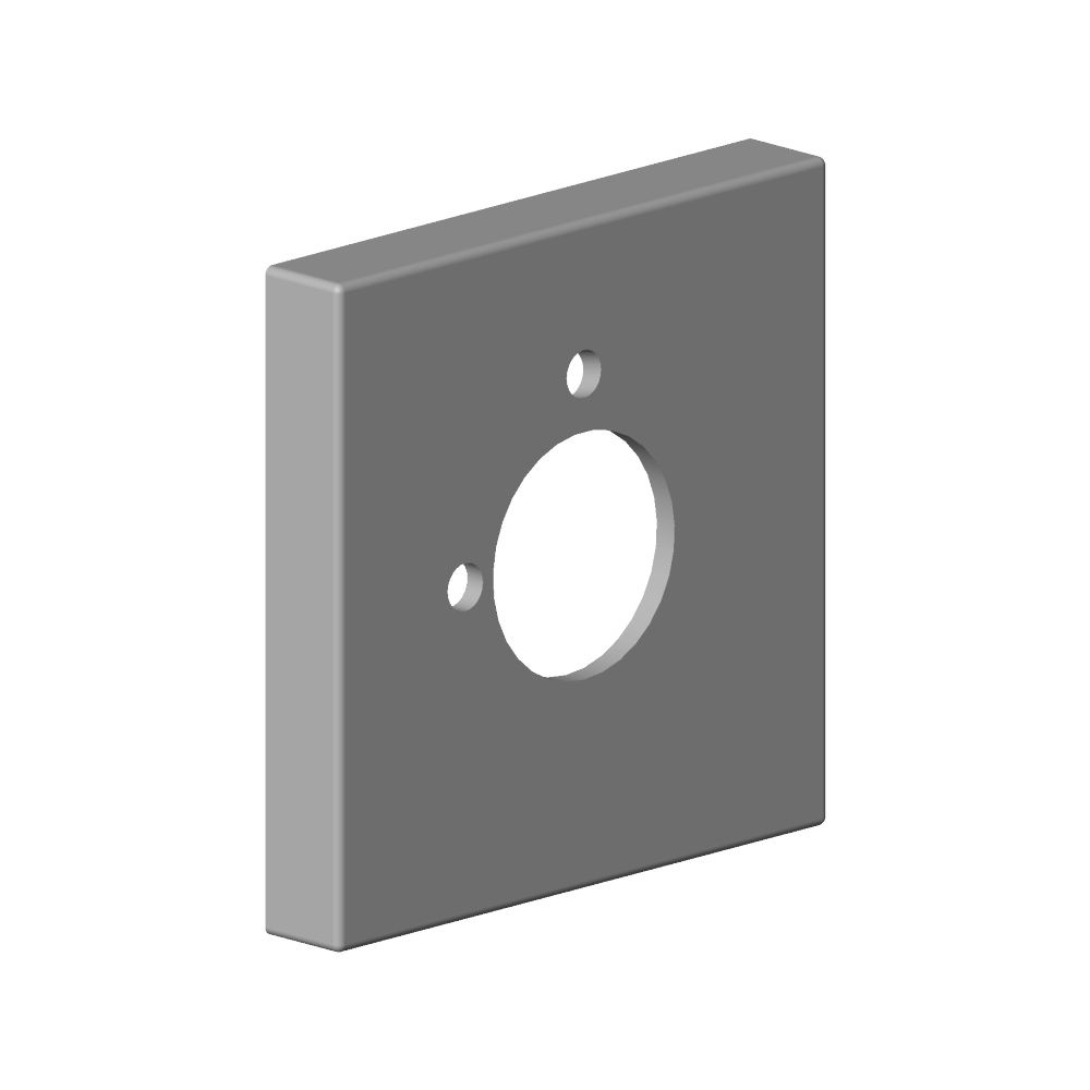 Dornbracht Rosette Ersatzteile 092768001 60x60x9x18,3mm chrom... DORNBRACHT-092768001-00 4029011498756 (Abb. 3)