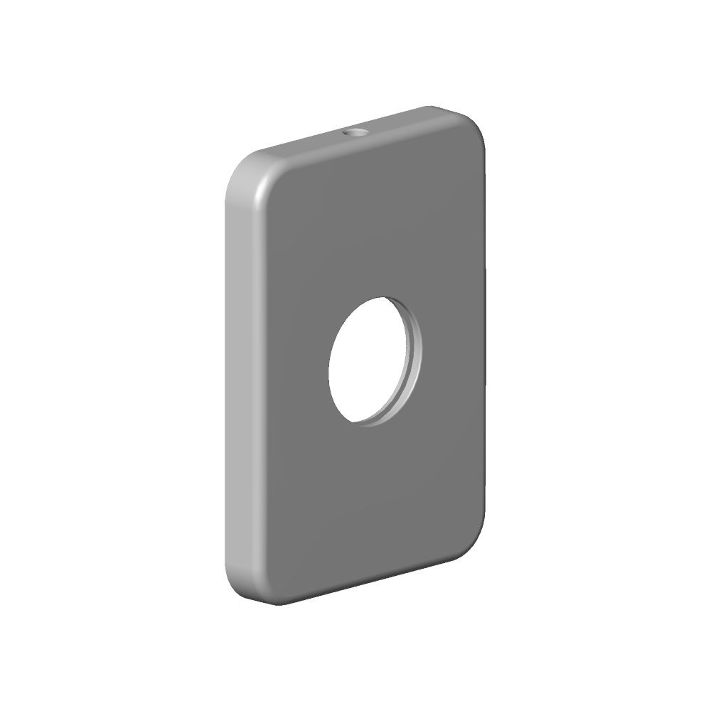 Dornbracht Rosette, 78x55x8,5mm, Platin matt, 092771004-06... DORNBRACHT-092771004-06 4029011497414 (Abb. 3)