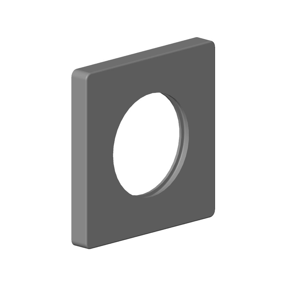 Dornbracht Rosette, 78x78x9x45,7mm, Chrom, 092771022-00... DORNBRACHT-092771022-00 4029011653827 (Abb. 3)