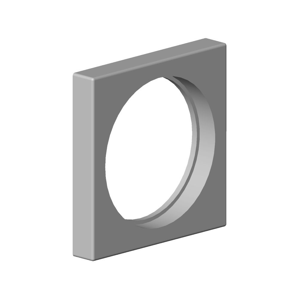 Dornbracht Rosette 55x8,5x55x42,7mm, Chrom, 092778007-00... DORNBRACHT-092778007-00 4029011440205 (Abb. 3)