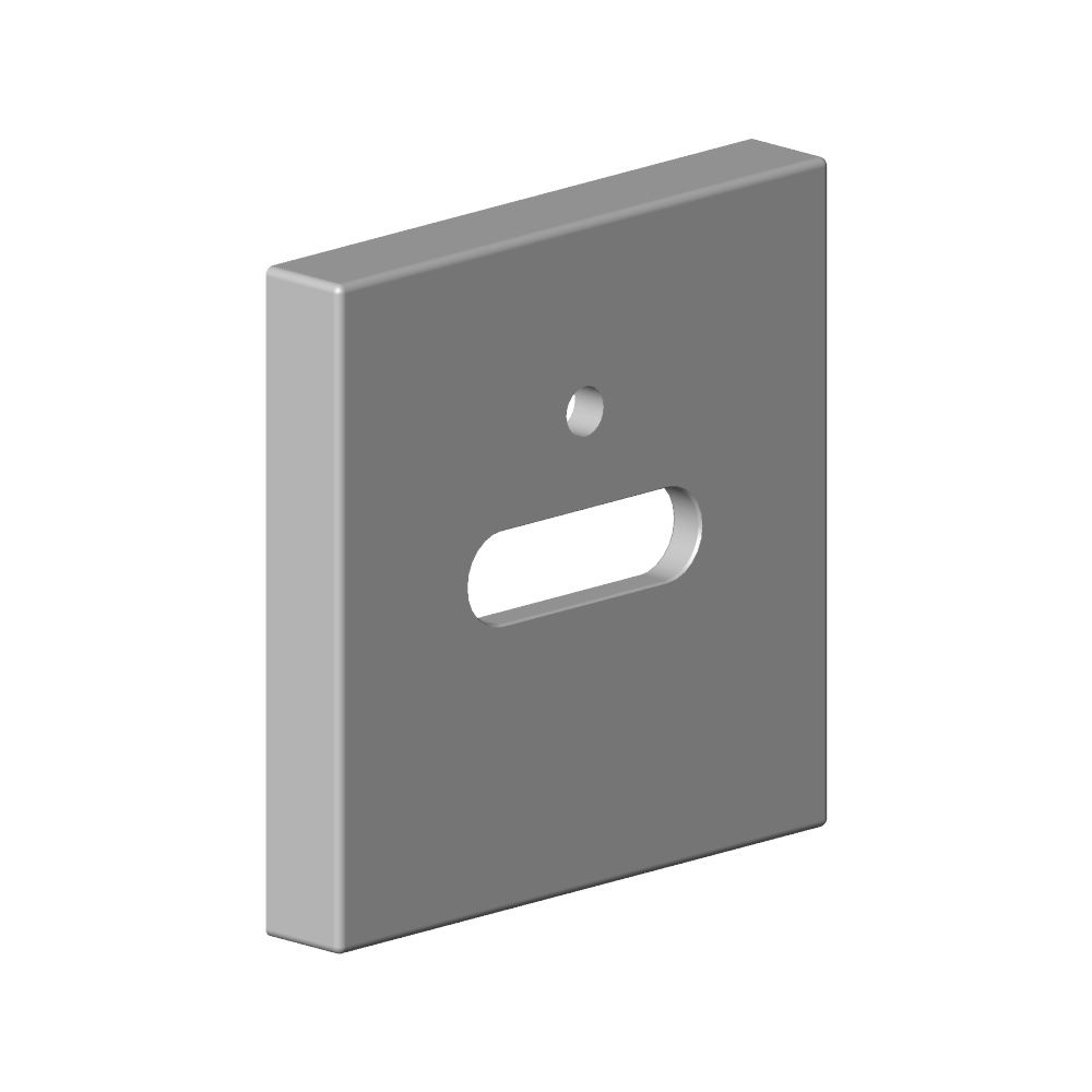 Dornbracht Rosette für Standauslauf Waschtisch, 60x60x9mm, Platin gebürstet, 0... DORNBRACHT-092778032-06 4029011664052 (Abb. 3)