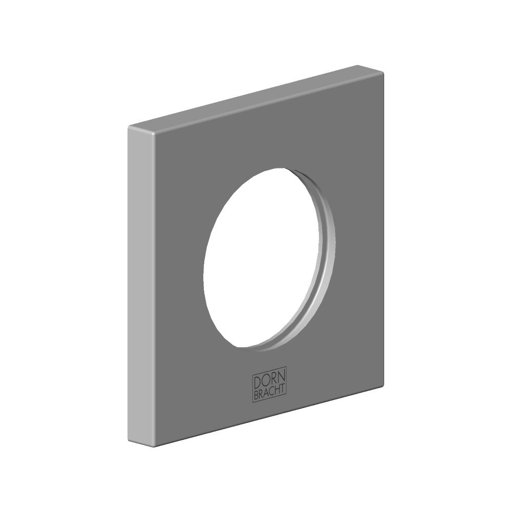 Dornbracht Rosette für Mischer, 80x80x9mm, Chrom gebürstet, 092778048-93... DORNBRACHT-092778048-93 4029011790027 (Abb. 2)