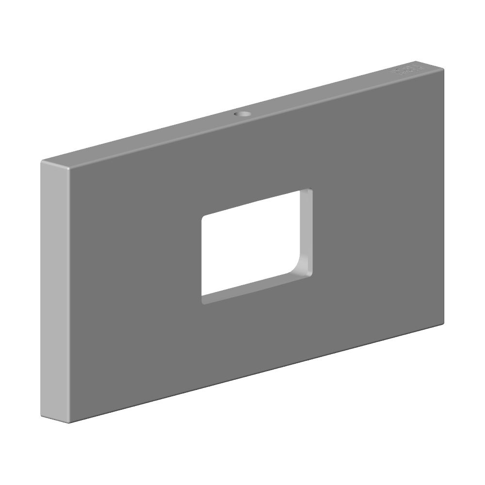 Dornbracht Rosette 120x60x9mm, Platin matt, 092779008-06... DORNBRACHT-092779008-06 4029011666612 (Abb. 3)