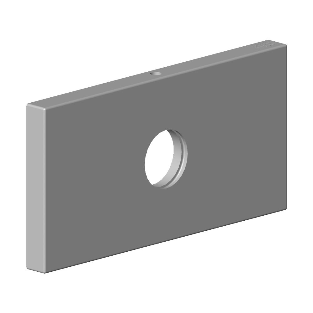 Dornbracht Rosette für Bidet, 120x60x9mm, Platin matt, 092779010-06... DORNBRACHT-092779010-06 4029011666650 (Abb. 3)