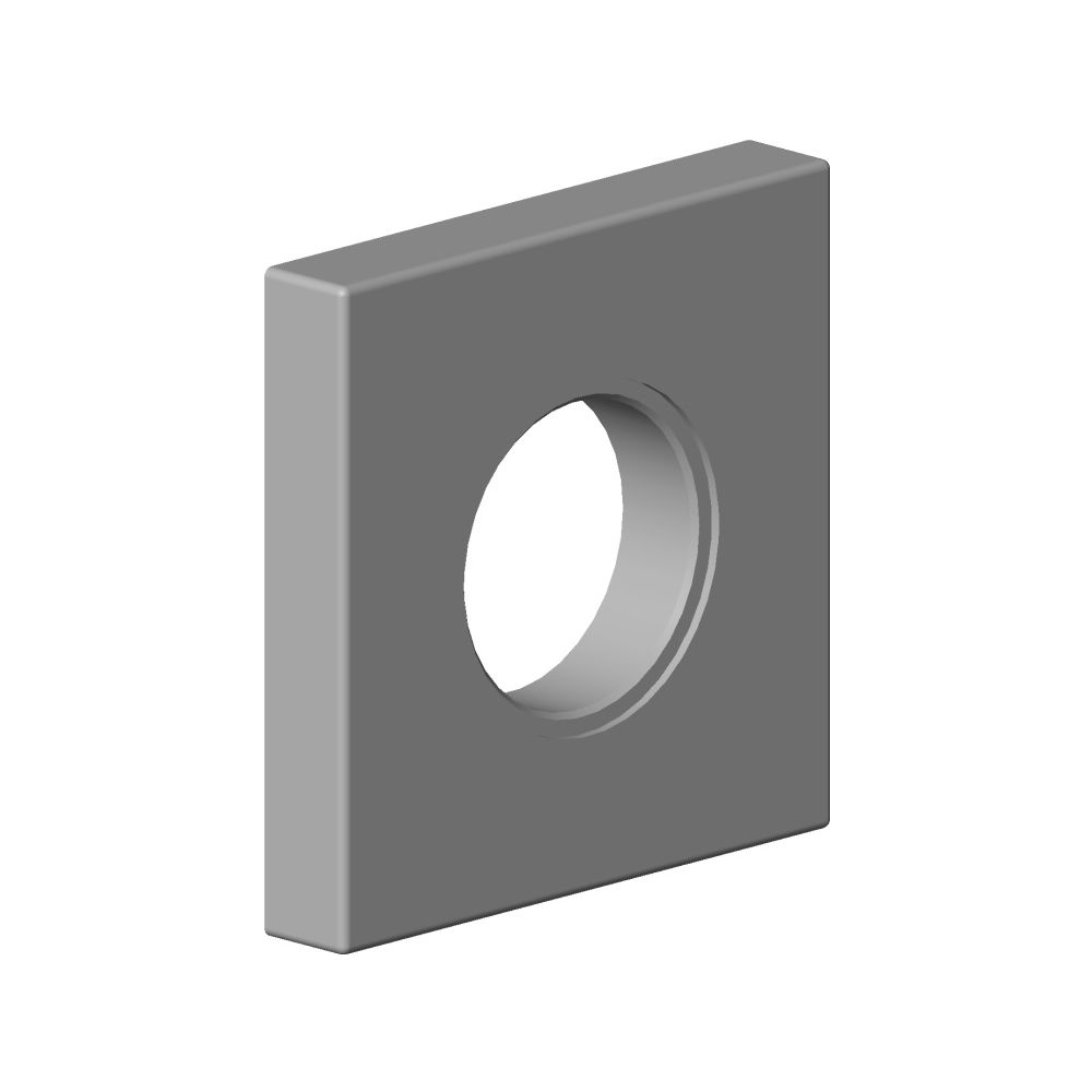 Dornbracht Rosette, 55x55x9x25,2mm, Chrom, 092787013-00... DORNBRACHT-092787013-00 4029011598463 (Abb. 3)