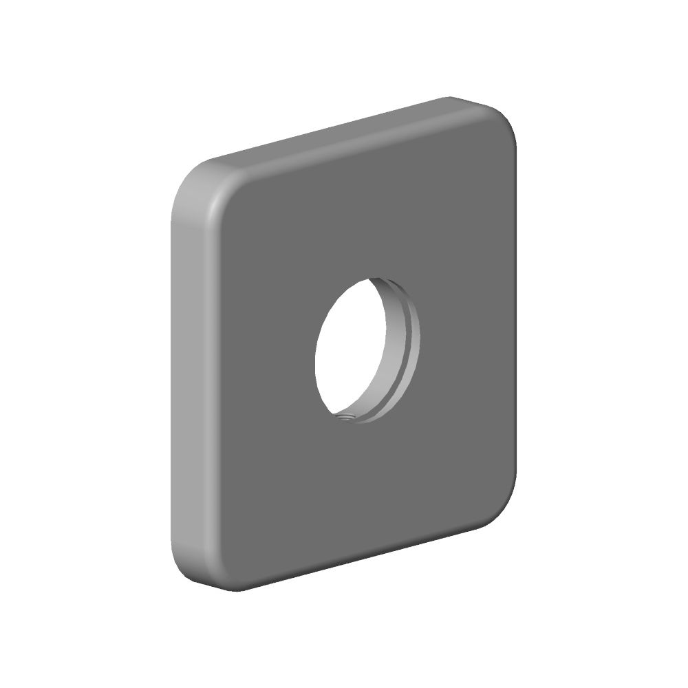 Dornbracht Rosette, 63x63x9mm, Schwarz matt, 092796001-33... DORNBRACHT-092796001-33 4029011746703 (Abb. 3)