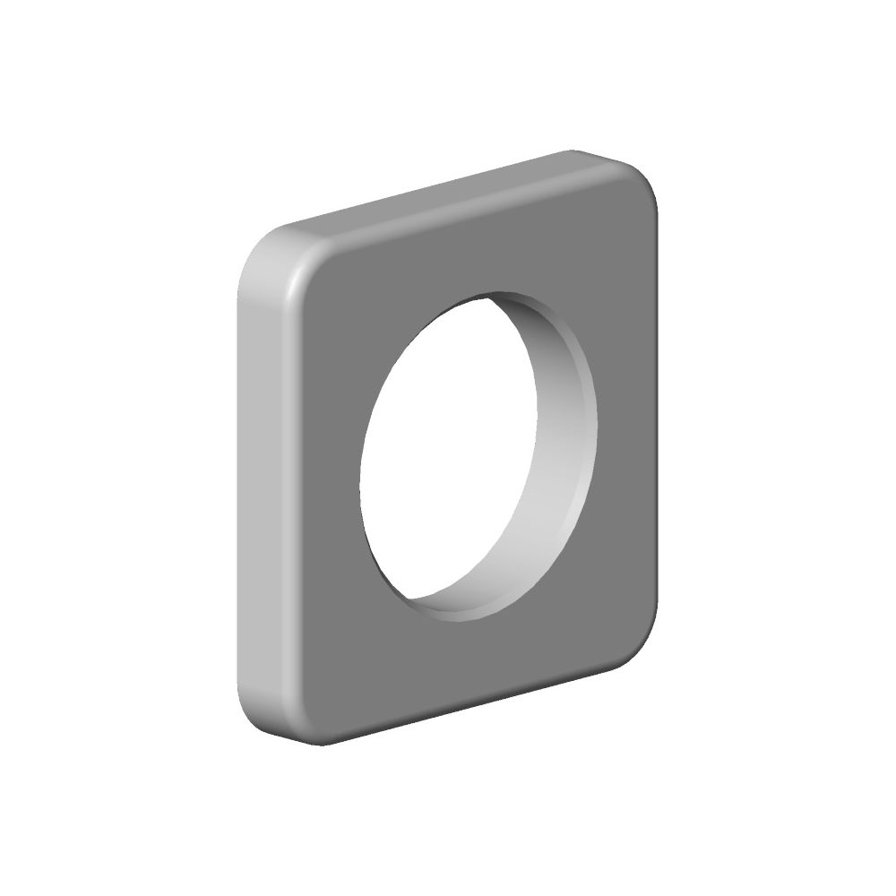 Dornbracht Rosette, 63x63x9,5mm, Chrom, 092796019-00... DORNBRACHT-092796019-00 4029011698507 (Abb. 2)