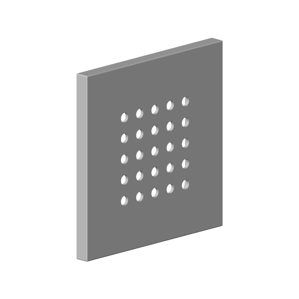 Dornbracht Rosette für WaterPoint, 120x120x10mm, Chrom, 092798004-00... DORNBRACHT-092798004-00 4029011521836 (Abb. 3)