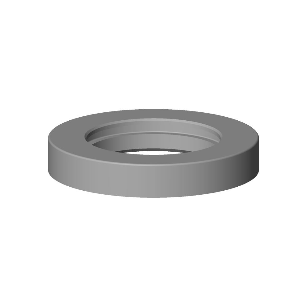 Dornbracht Rosette für Standauslauf, 55x35x10mm, Chrom, 092810016-00... DORNBRACHT-092810016-00 4029011529498 (Abb. 3)