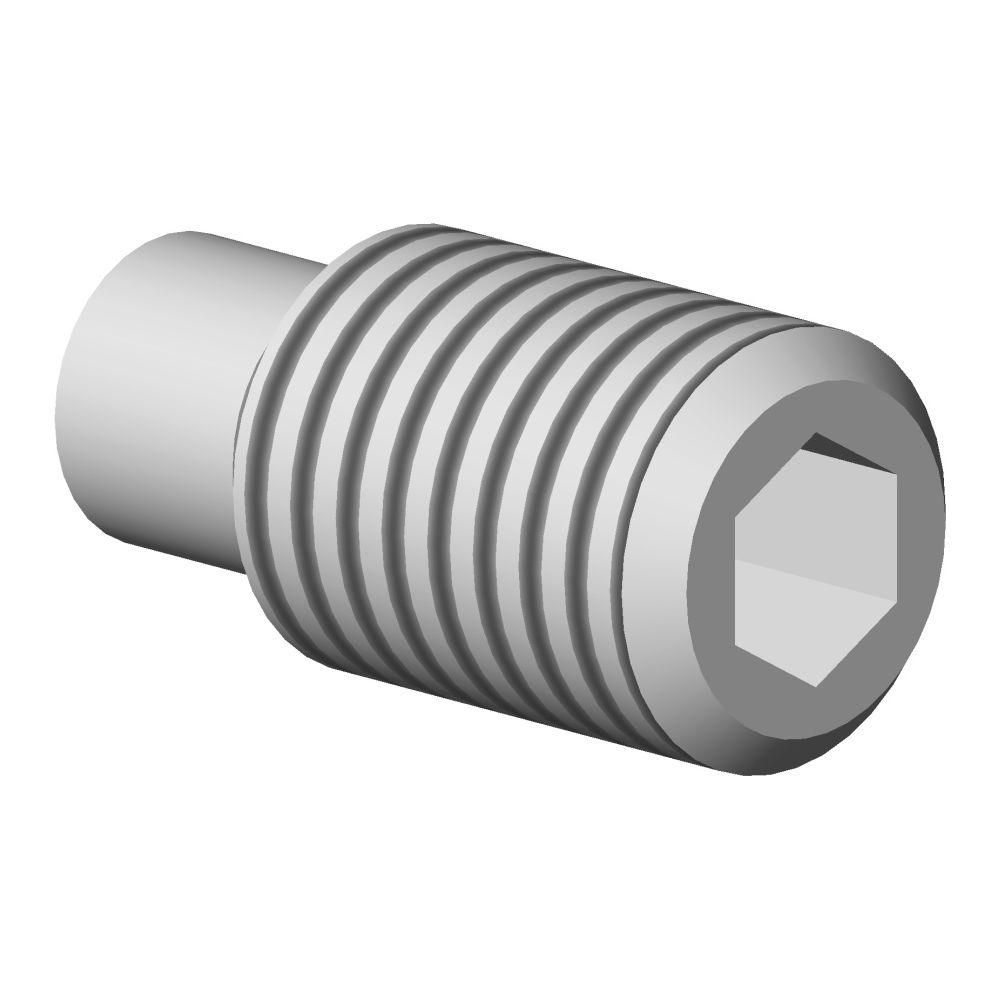 Dornbracht Gewindestift, Innensechskant mit Zapfen M5x10mm, 09311100590... DORNBRACHT-09311100590 4029011142291 (Abb. 2)
