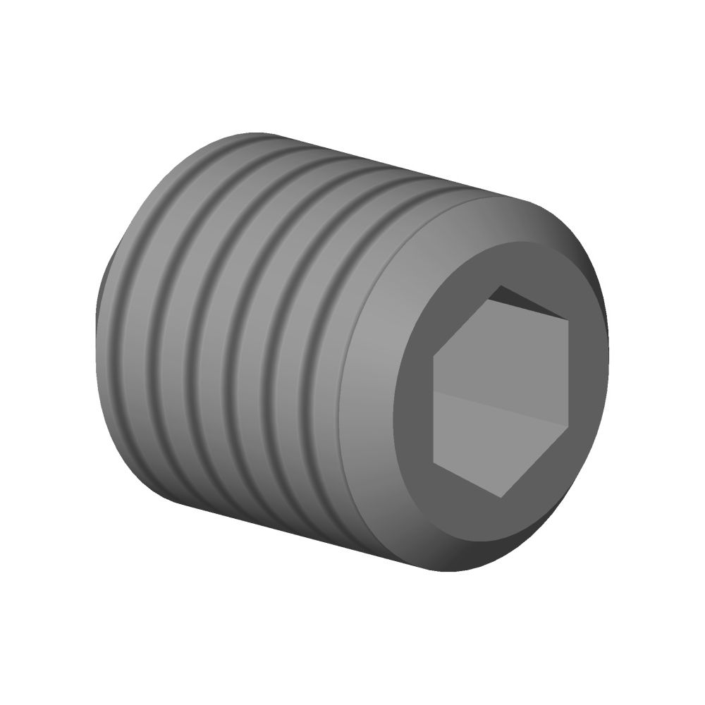 Dornbracht Befestigung Gewindestift, M4x5mm mit Innensechskant mit Ringschneide... DORNBRACHT-09311104490 4029011334993 (Abb. 3)